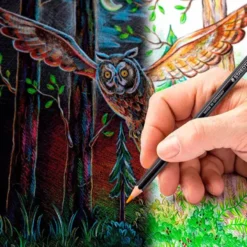Caixa Metal Lápis Cor Suaves Design Journey Staedtler