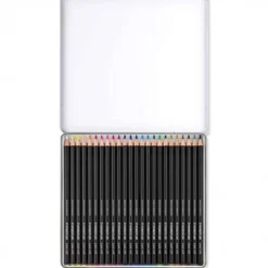 Caixa Metal Lápis Cor Suaves Design Journey Staedtler
