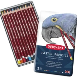 Caixa Metal Lápis Pastel Derwent