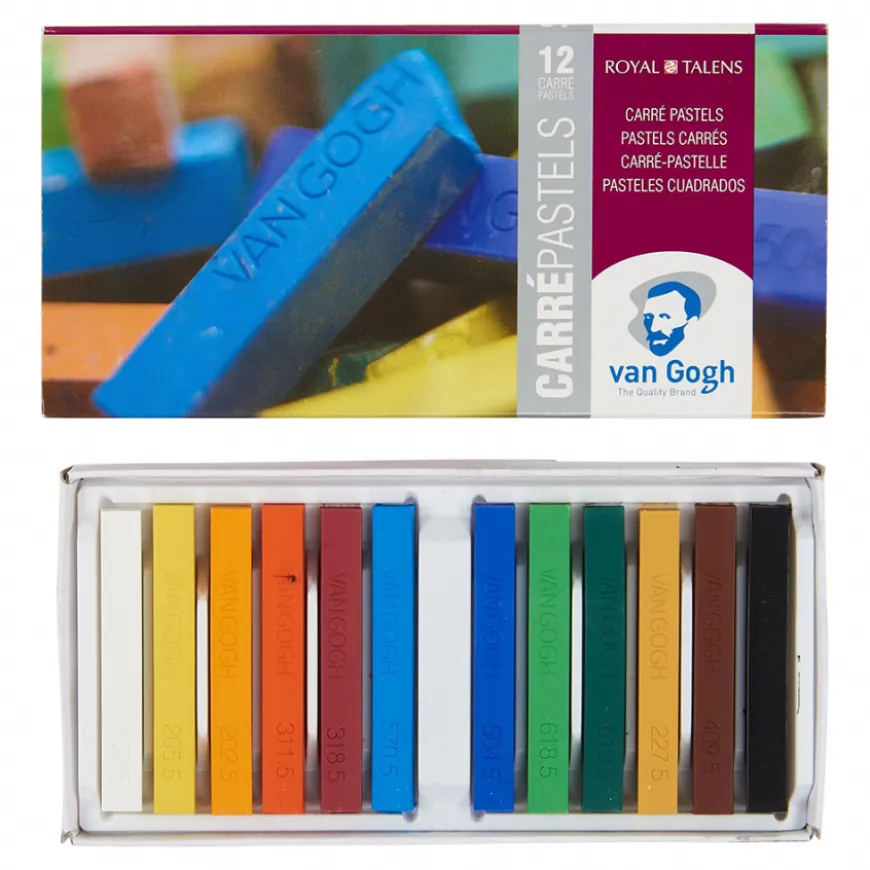 Caixa Pastel Carré Van Gogh