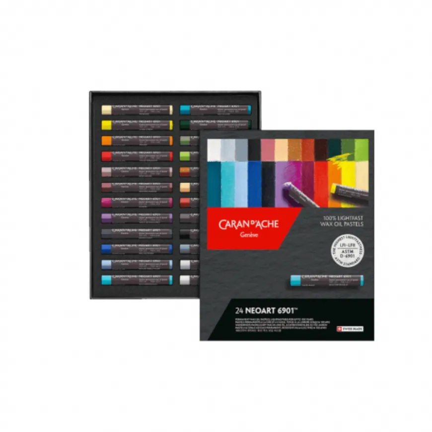 Caixa Pastel Óleo Neoart Caran D´Ache