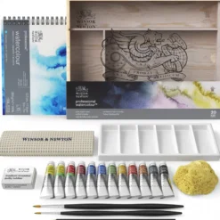 Caixa Viagem Aguarela Professional Winsor & Newton