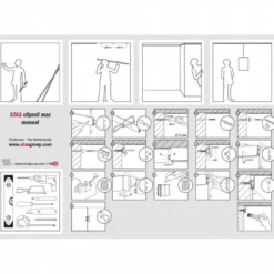 Calha STAS Cliprail Max Kit