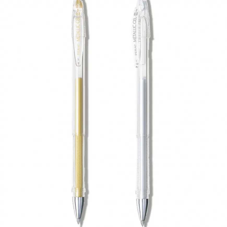 Caneta Gel Penac FX-3 Metalizada