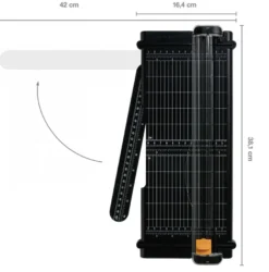 Cisalha Reciclada com Régua Movível SureCut Fiskars