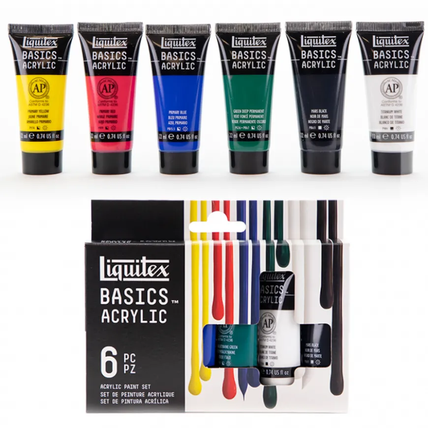 Conjunto Acrílico Basics Liquitex