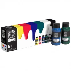 Conjunto Acrílico Fluído Basic Liquitex