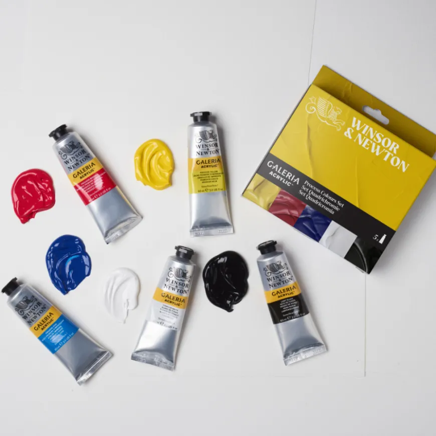 Conjunto Acrílico Galeria Impressão Winsor & Newton