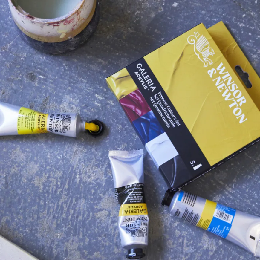 Conjunto Acrílico Galeria Impressão Winsor & Newton