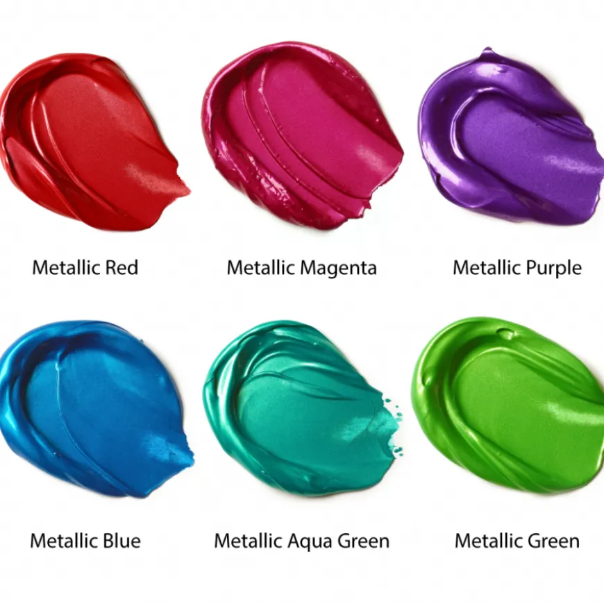 Conjunto Acrílico Metálico Basics Liquitex