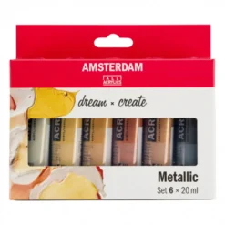 Conjunto Acrílico Metálicos Amsterdam