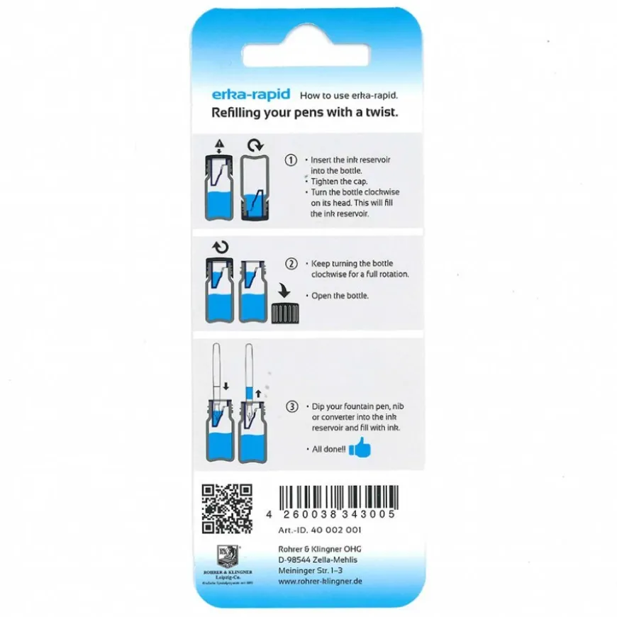 Conjunto Adaptadores Erka Rapid