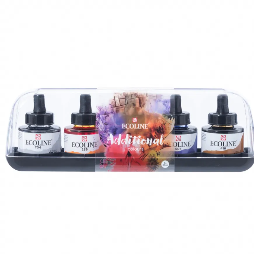 Conjunto Aguarela Líquida Ecoline Talens - Adicional