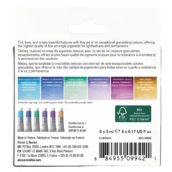 Conjunto Aguarela Profissional Cores Granuladas W&N