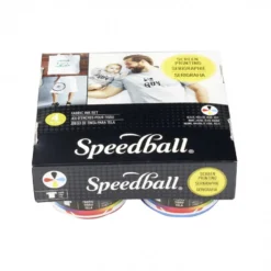 Conjunto Básico Tintas Serigrafia Tecido Speedball