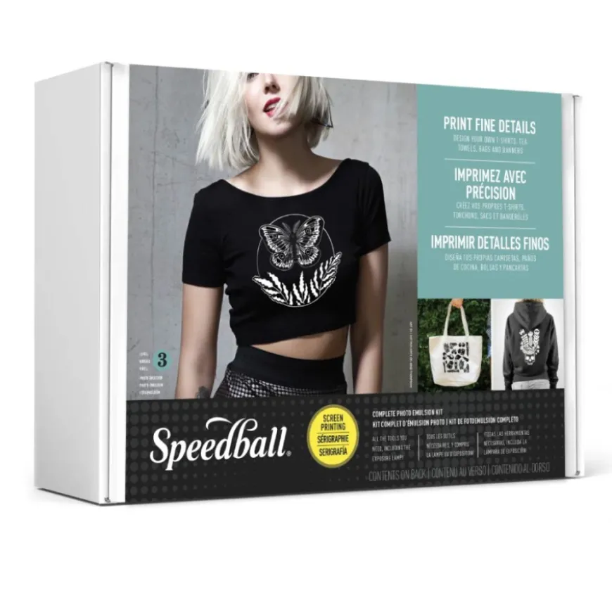 Conjunto Completo Foto Emulsão Speedball