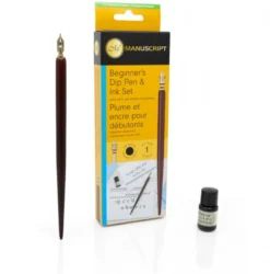Conjunto de Aparo Leonardt Manuscript Caligrafia com Tinta