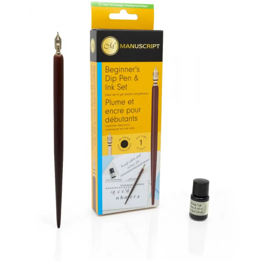 Conjunto de Aparo Leonardt Manuscript Caligrafia com Tinta