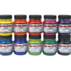 Conjunto de 10 Cores Dye-Na-Flow Jacquard
