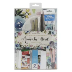 Conjunto de Iniciação Aguarela Floral Sakura