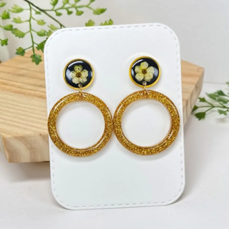 Conjunto de Potes Flores Secas Cléopâtre