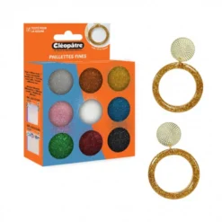 Conjunto de Potes Glitter Cléopâtre