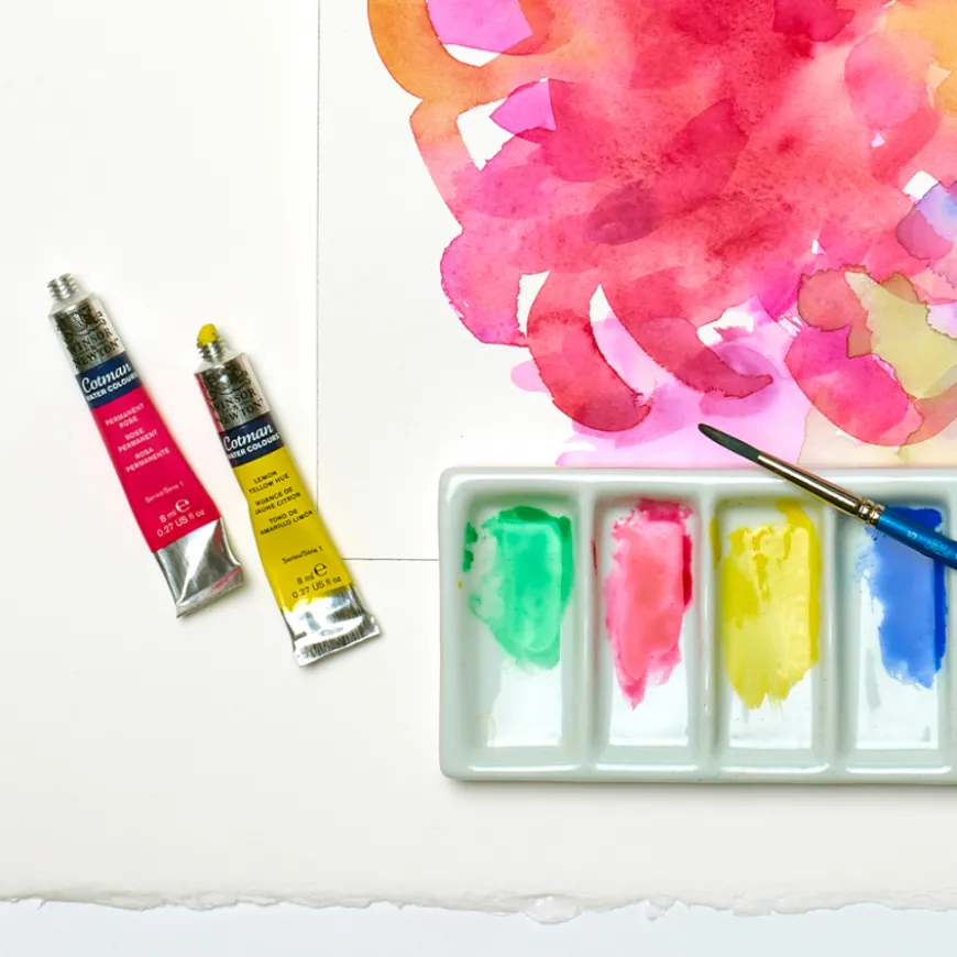 Conjunto Esscencial de Aguarela Cotman Winsor & Newton