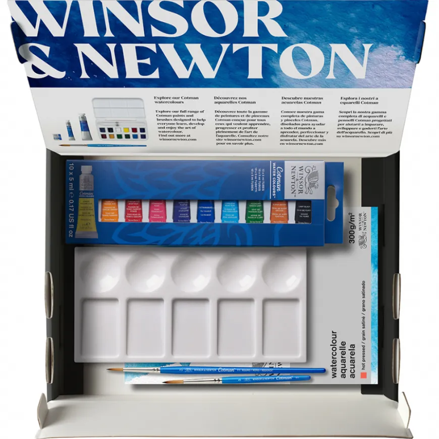 Conjunto Esscencial de Aguarela Cotman Winsor & Newton