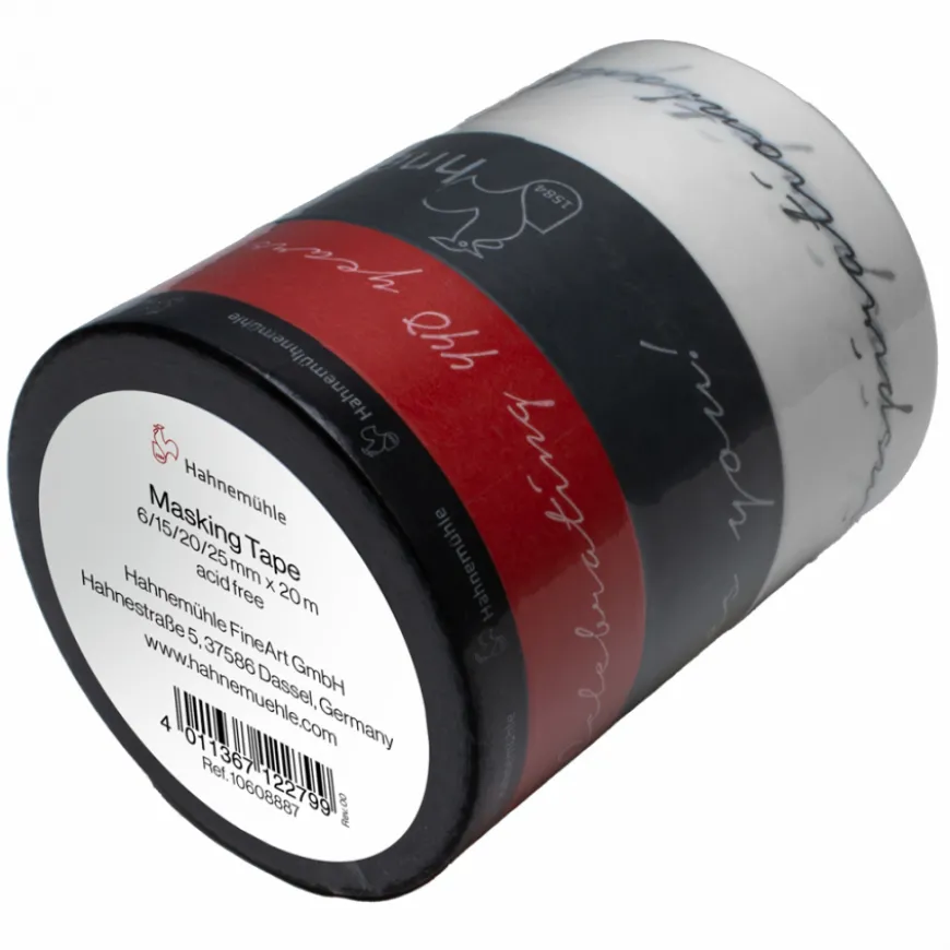 Conjunto Fitas Crepe Aguarela Washi Hahnemühle