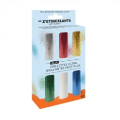 Conjunto Glitter em Pó Biodegradável Cléopâtre