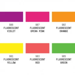 Conjunto Guache Acrílico Liquitex - Cores Fluorescentes