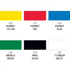 Conjunto Guache Acrílico Liquitex - Cores Primárias