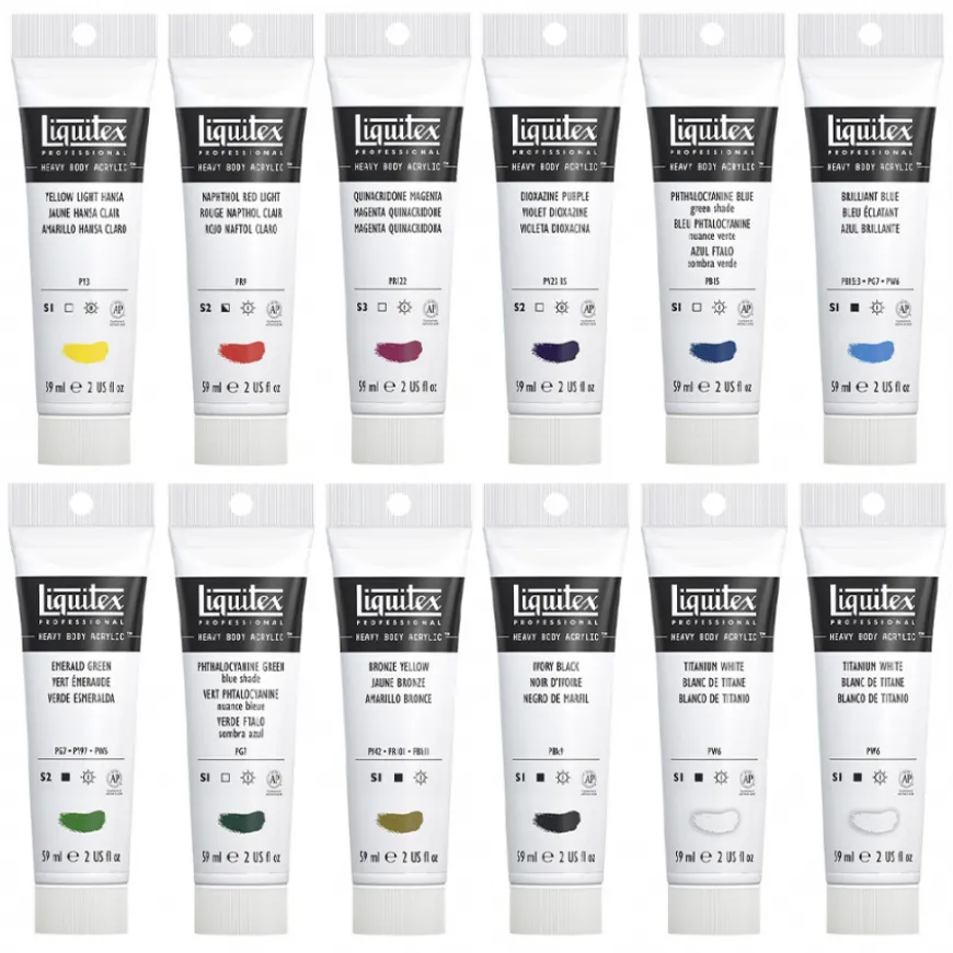 Conjunto Heavy Body Liquitex