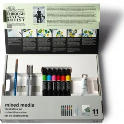 Conjunto Ilustração Mixed Media Winsor & Newton