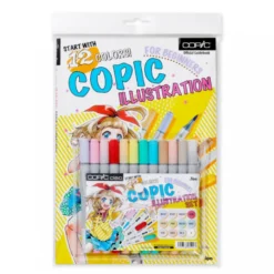 Conjunto Ilustração para Iniciantes Copic Ciao