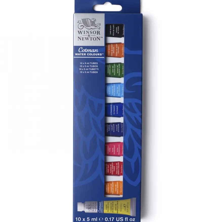 Conjunto Iniciação Aguarelas Cotman Winsor & Newton