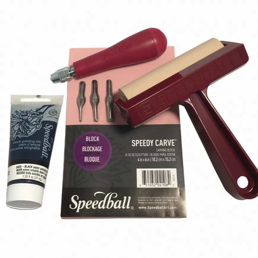 Conjunto Iniciação à Gravura Speedball