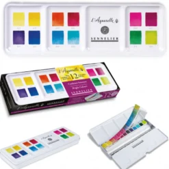 Conjunto L´Aquarelle Sennelier
