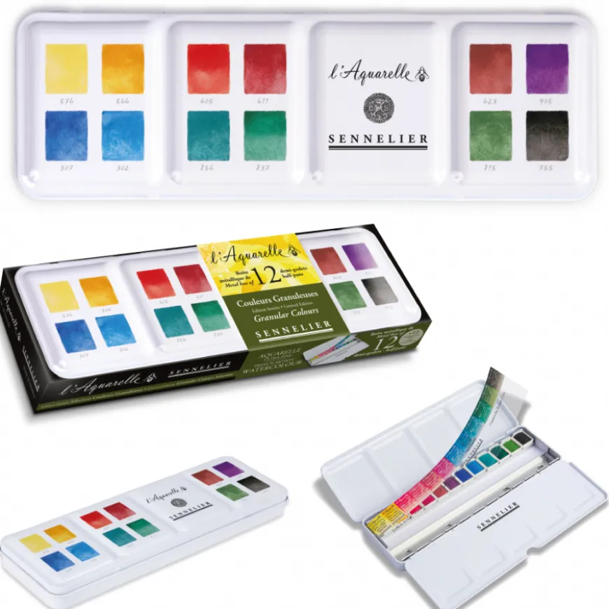 Conjunto L´Aquarelle Sennelier