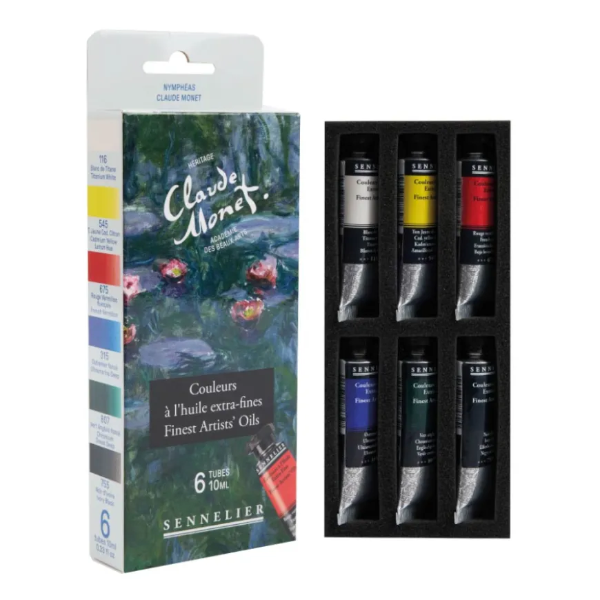 Conjunto Óleo Extra-Fino Claude Monet
