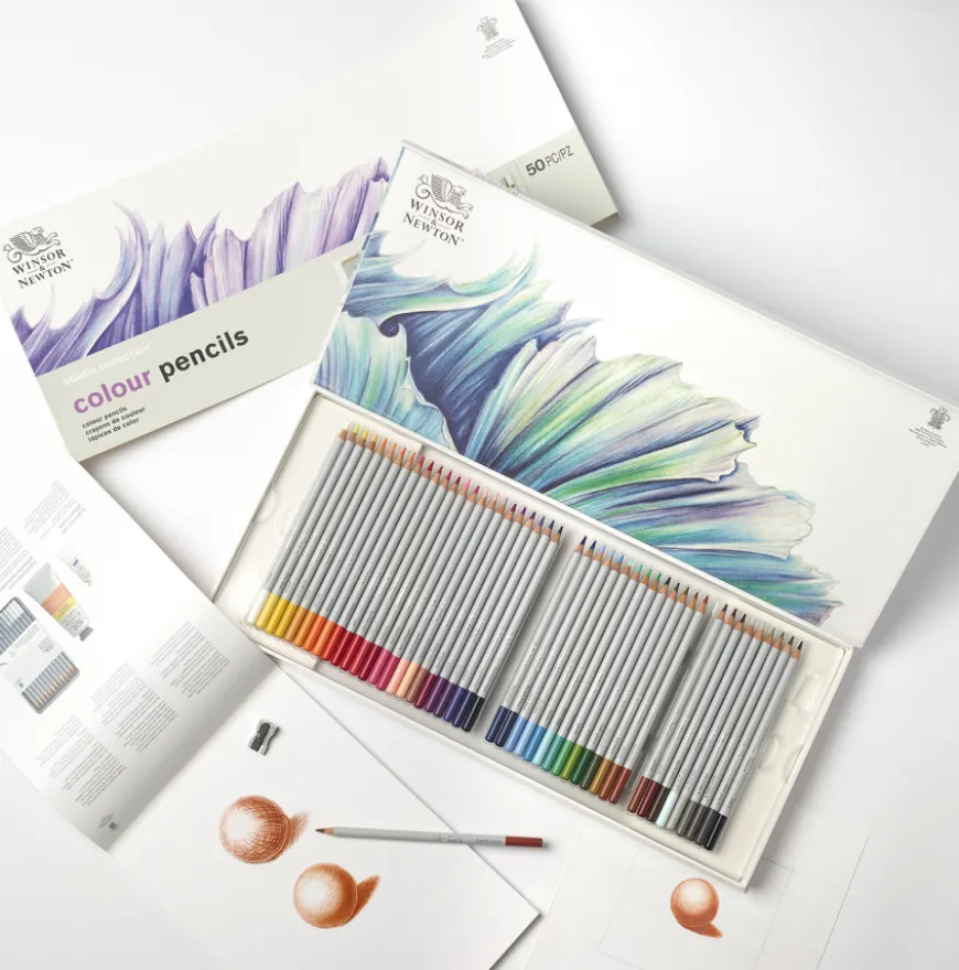 Conjunto Lápis de Cor Studio Collection Winsor & Newton