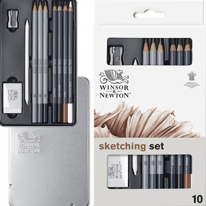 Conjunto Lápis Esboço Studio Collection Winsor & Newton