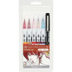 Conjunto Marcador Clean Color Zig Itsuki
