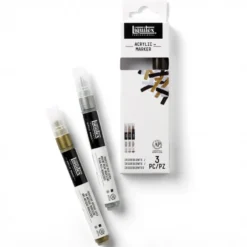 Conjunto Marcadores Acrílicos Liquitex - Cores Iridiscentes