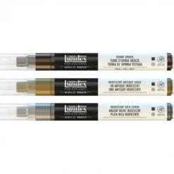 Conjunto Marcadores Acrílicos Liquitex - Cores Iridiscentes