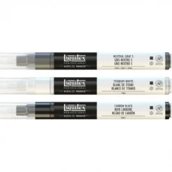 Conjunto Marcadores Acrílicos Liquitex - Cores Monocromáticas