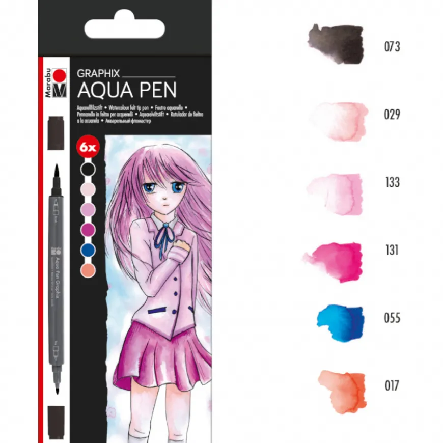 Conjunto Marcadores Aqua Marabu