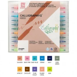 Conjunto Marcadores Caligrafia ZIG
