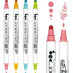 Conjunto Marcadores Clean Color Dot Zig