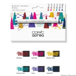Conjunto Marcadores Copic Acrea